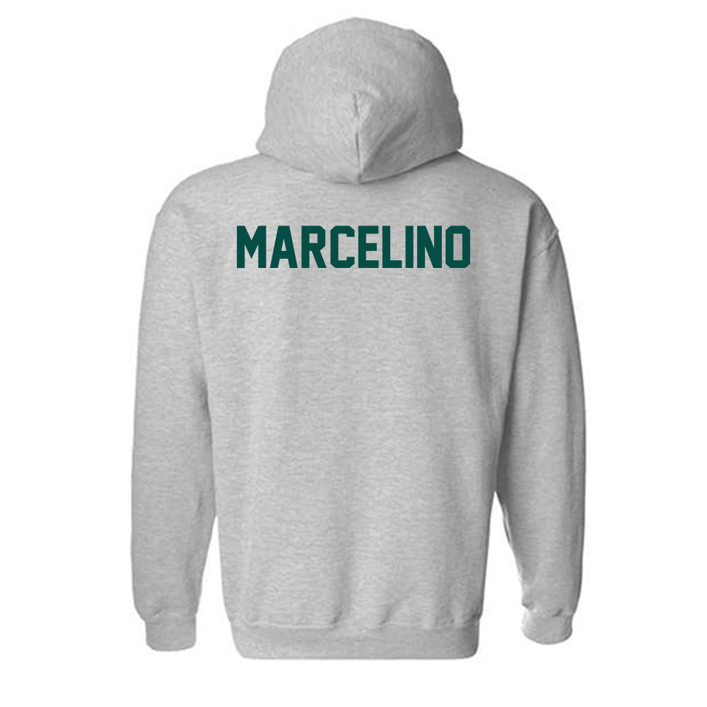Jacksonville - NCAA Women's Golf : Erin Marcelino - Classic Shersey Hooded Sweatshirt-1