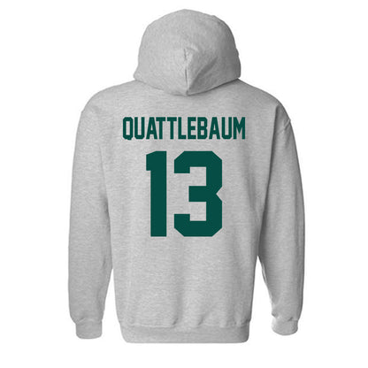 Jacksonville - NCAA Women's Basketball : LaRonda Quattlebaum - Classic Shersey Hooded Sweatshirt-1