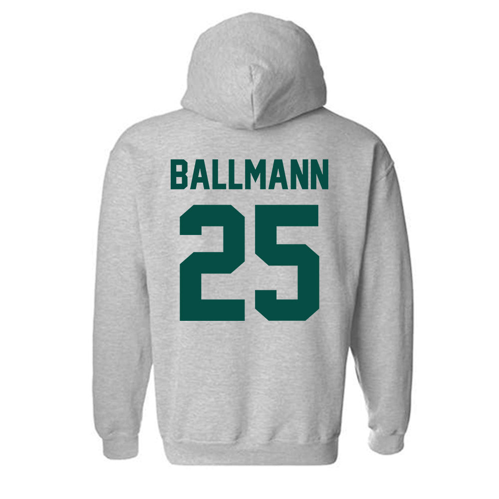 Jacksonville - NCAA Women's Soccer : Lina Ballmann - Classic Shersey Hooded Sweatshirt-1