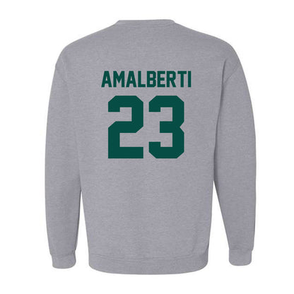 Jacksonville - NCAA Men's Soccer : Pierce Amalberti - Classic Shersey Crewneck Sweatshirt-1