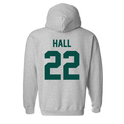 Jacksonville - NCAA Men's Soccer : Logan Hall - Classic Shersey Hooded Sweatshirt-1