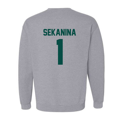 Jacksonville - NCAA Men's Soccer : Christian Sekanina - Classic Shersey Crewneck Sweatshirt-1
