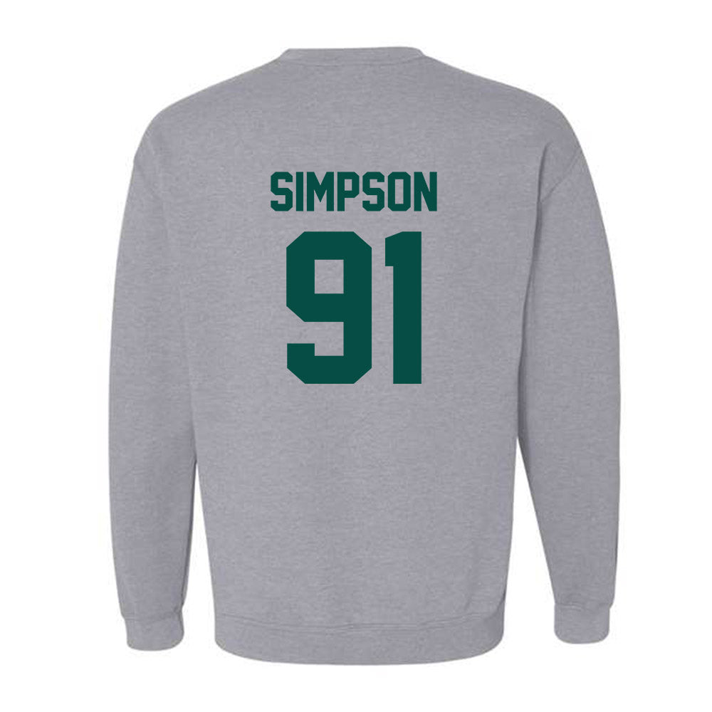 Jacksonville - NCAA Men's Lacrosse : Riley Simpson - Classic Shersey Crewneck Sweatshirt