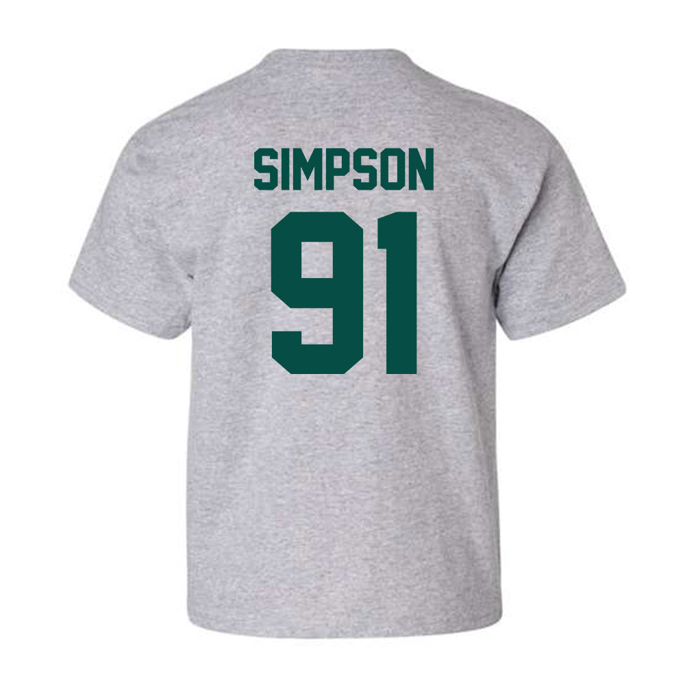 Jacksonville - NCAA Men's Lacrosse : Riley Simpson - Classic Shersey Youth T-Shirt