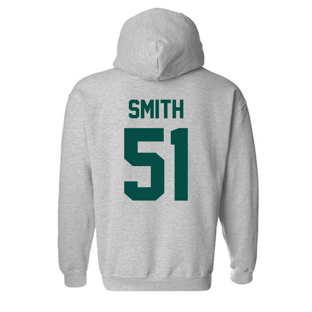 Jacksonville - NCAA Men's Lacrosse : Davis Smith - Classic Shersey Hooded Sweatshirt-1