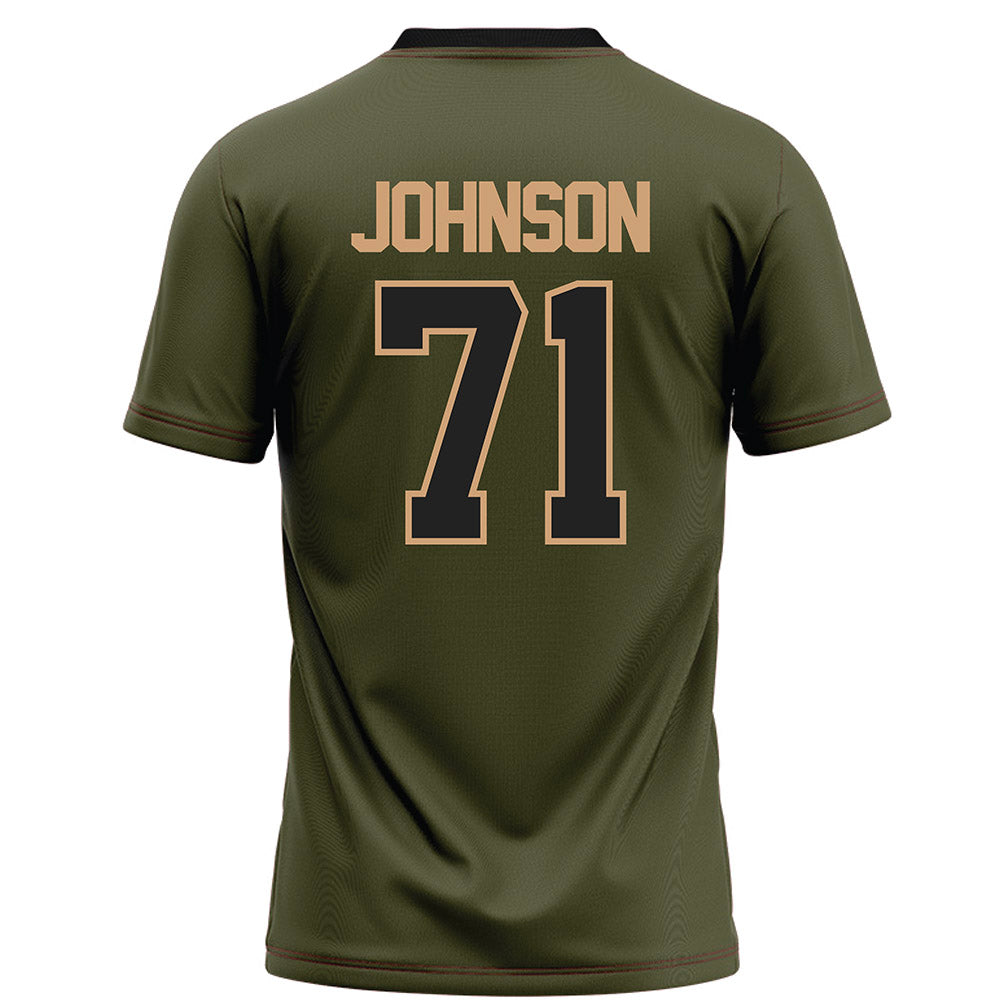 Ohio - NCAA Football : Aidan Johnson - Football Jersey-1