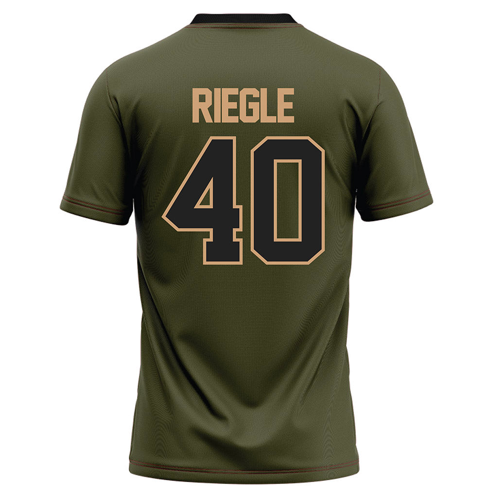 Ohio - NCAA Football : Nate Riegle - Football Jersey-1