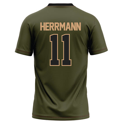 Ohio - NCAA Football : Evan Herrmann - Football Jersey-1