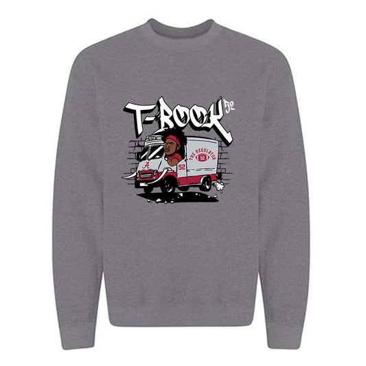 Alabama - NCAA Football : Tyler Booker - Individual Caricature Crewneck Sweatshirt