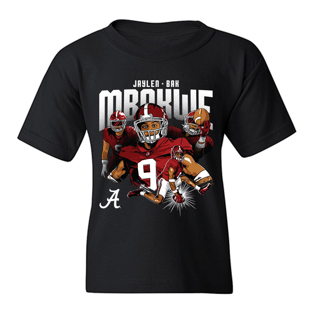 Alabama - NCAA Football : Jaylen Mbakwe - Player Collage Youth T-Shirt