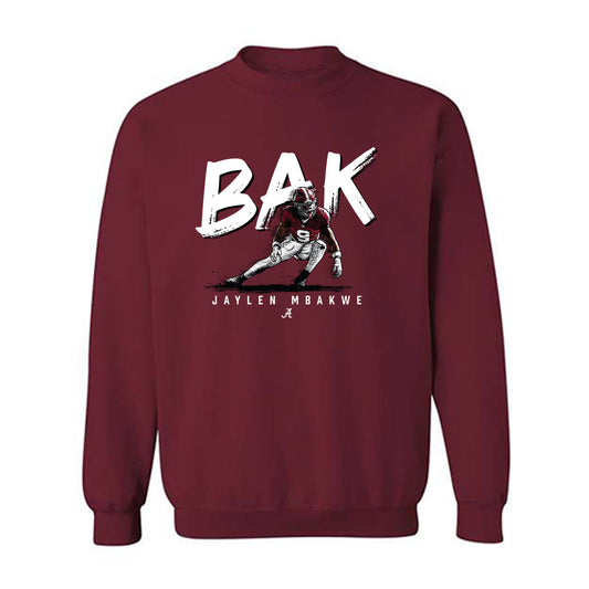 Alabama - NCAA Football : Jaylen Mbakwe - Caricature Crewneck Sweatshirt