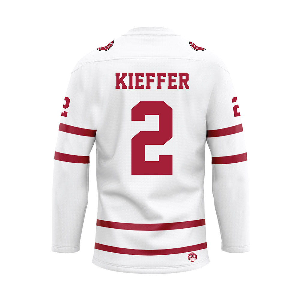 Alabama - NCAA Women's Volleyball : Callie Kieffer - White Hockey Jersey-1