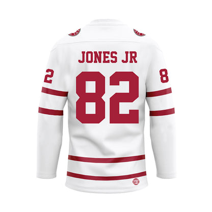 Alabama - Football Alumni : Terry Jones Jr - White Hockey Jersey