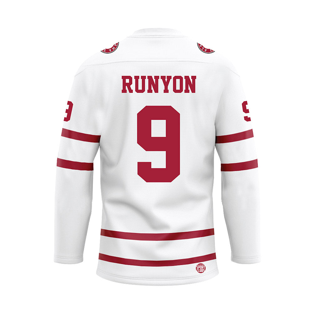 Alabama - Softball Alumni : Marisa Runyon - White Hockey Jersey