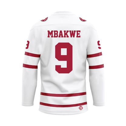 Alabama - NCAA Football : Jaylen Mbakwe - White Hockey Jersey