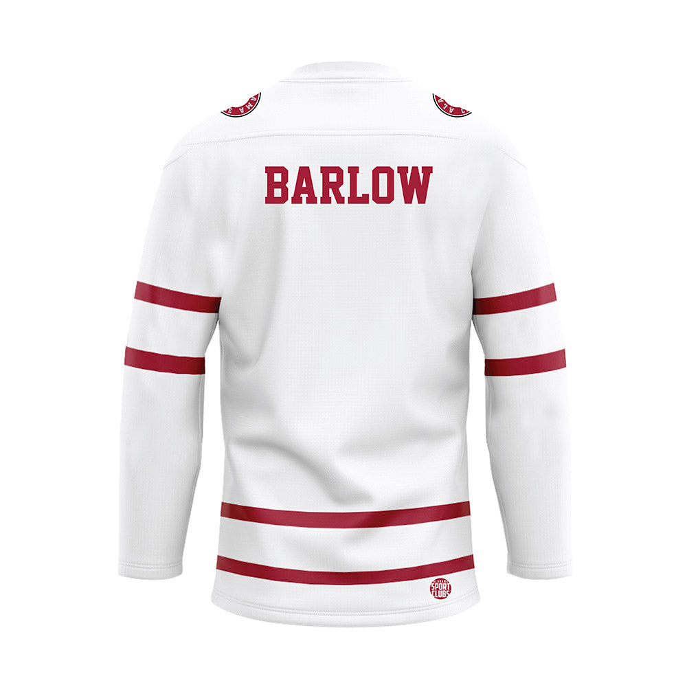 Alabama - NCAA Women's Rowing : Halye Barlow - White Hockey Jersey