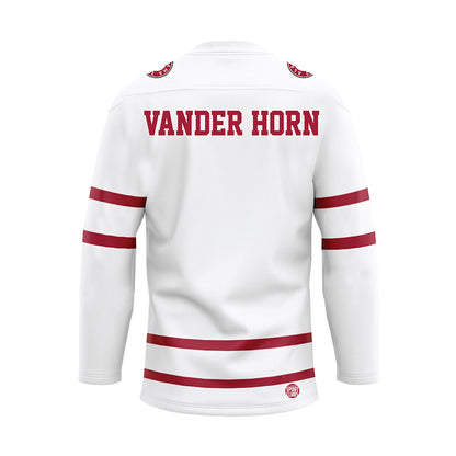 Alabama - NCAA Women's Rowing : Taylor Vander Horn - White Hockey Jersey