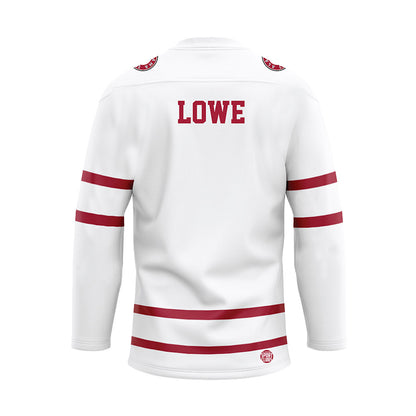 Alabama - NCAA Women's Rowing : Lauren Lowe - White Hockey Jersey