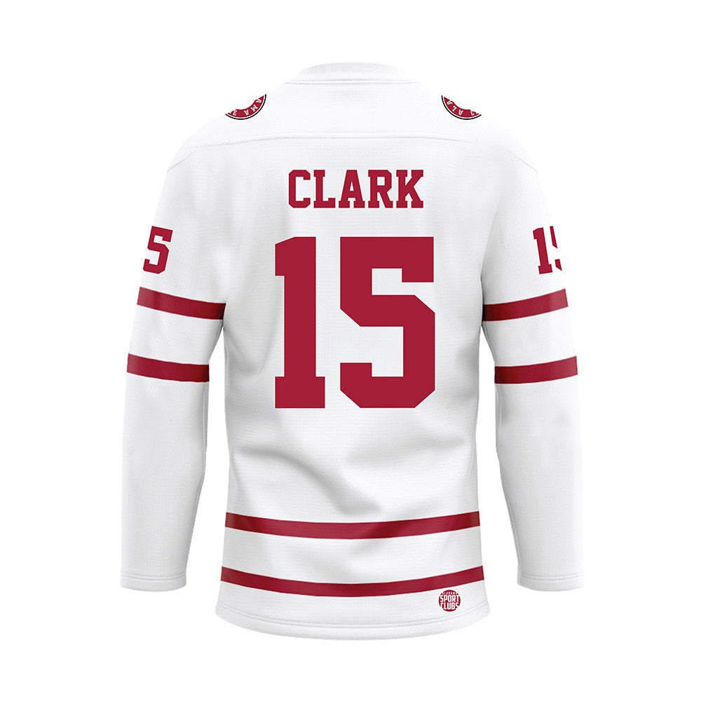 Alabama - NCAA Softball : Kendal Clark - White Hockey Jersey