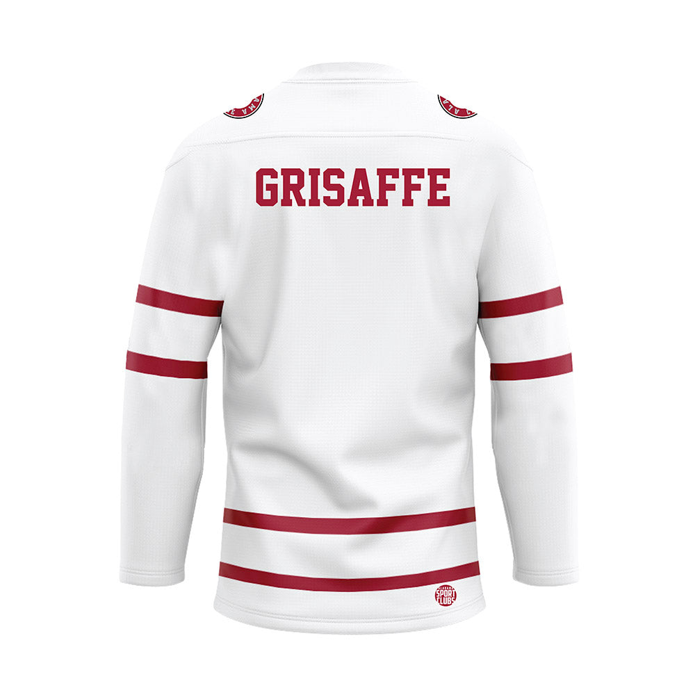 Alabama - NCAA Women's Rowing : Jayden Grisaffe - White Hockey Jersey