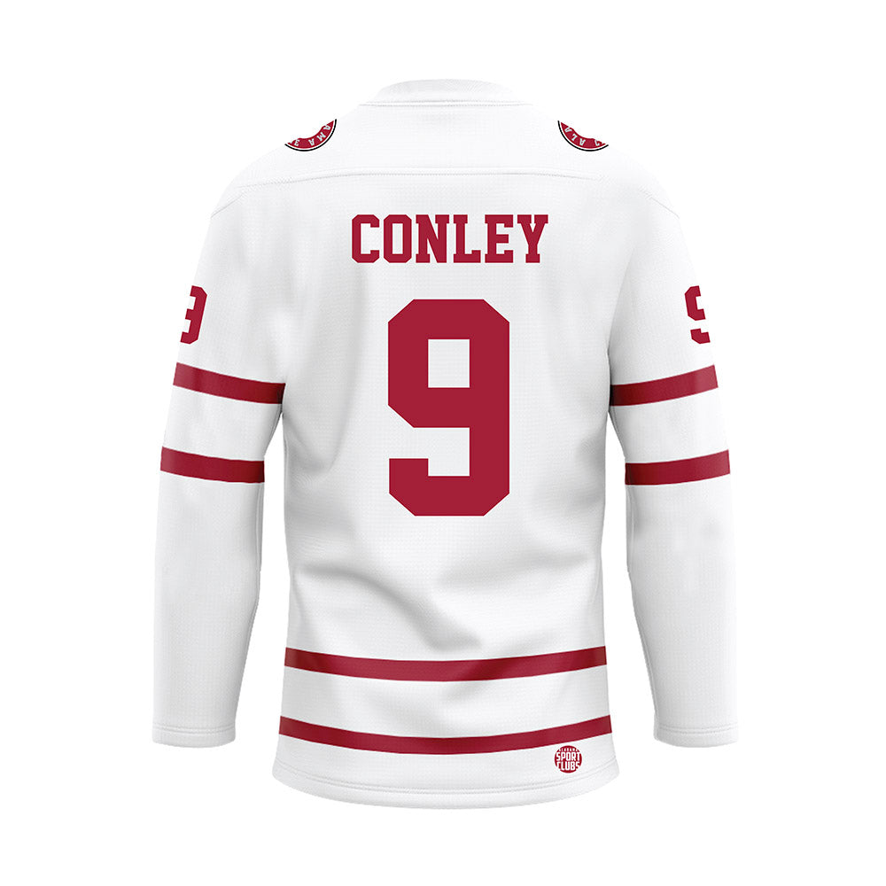 Alabama - Softball Alumni : Courtney Conley - White Hockey Jersey