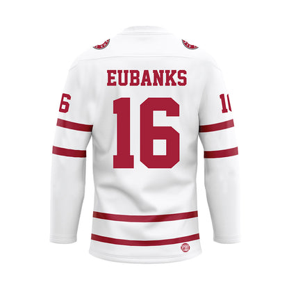 Alabama - NCAA Softball : Kellie Eubanks - White Hockey Jersey