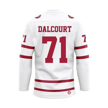 Alabama - Football Alumni : Darrian Dalcourt - White Hockey Jersey