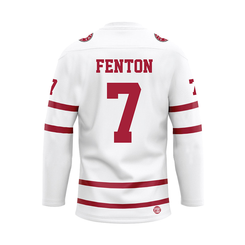 Alabama - Softball Alumni : Jennifer Fenton - White Hockey Jersey