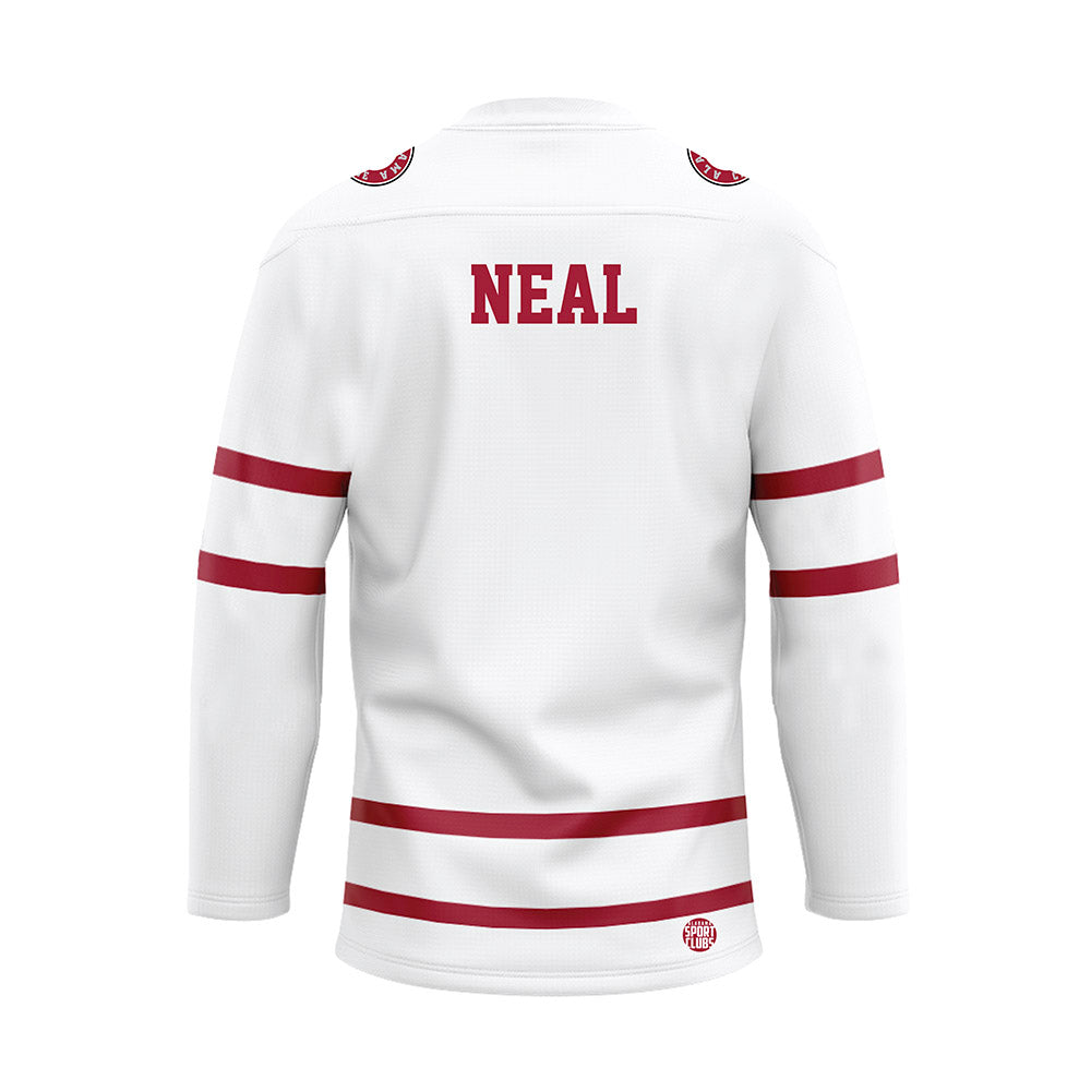 Alabama - NCAA Women's Rowing : Abby Neal - White Hockey Jersey