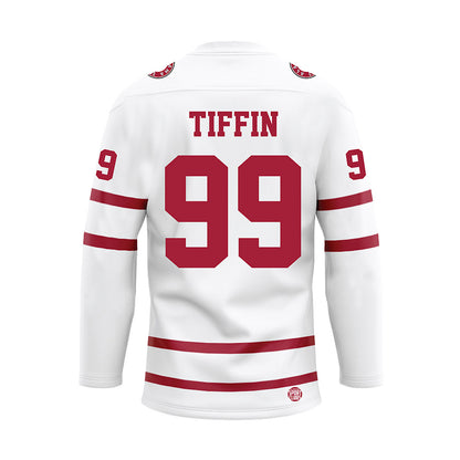 Alabama - Football Alumni : Leigh Tiffin - White Hockey Jersey