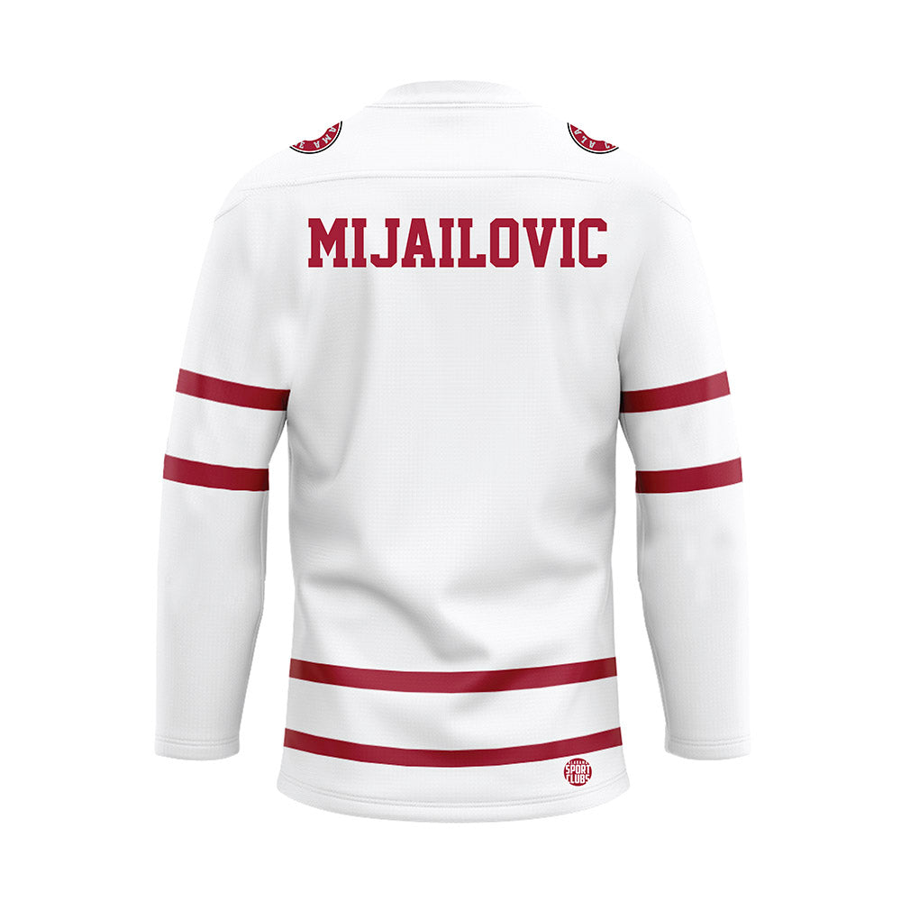 Alabama - NCAA Women's Rowing : Andrijana Mijailovic - White Hockey Jersey