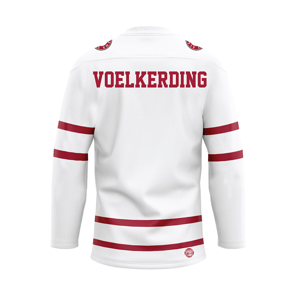 Alabama - NCAA Women's Rowing : Emma Voelkerding - White Hockey Jersey