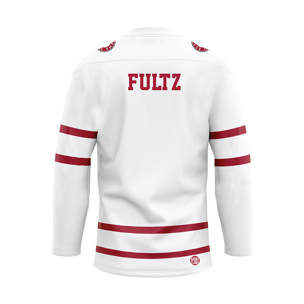 Alabama - NCAA Women's Rowing : Renni Fultz - White Hockey Jersey