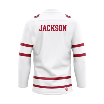 Alabama - NCAA Women's Rowing : Elsie Jackson - White Hockey Jersey