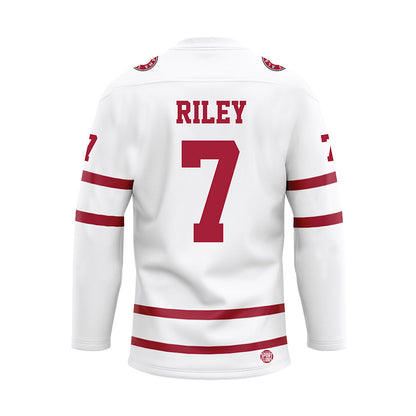 Alabama - NCAA Softball : Catelyn Riley - White Hockey Jersey