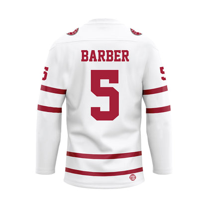 Alabama - Women's Basketball Alumni : Hannah Barber - White Hockey Jersey