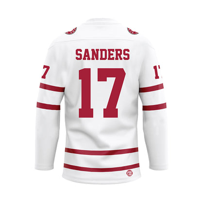 Alabama - Softball Alumni : Lauren Sanders - White Hockey Jersey