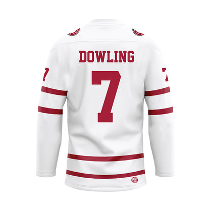 Alabama - Softball Alumni : Bailey Dowling - White Hockey Jersey