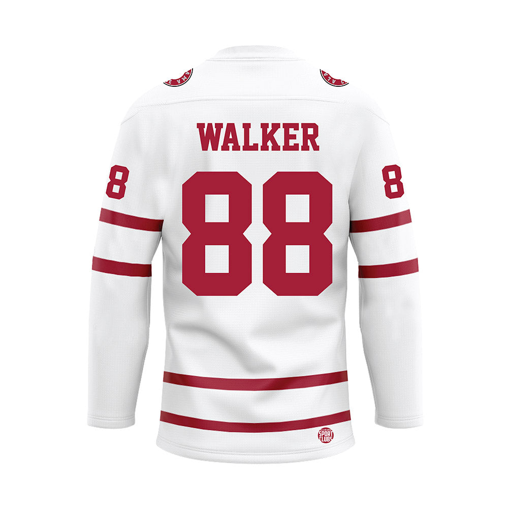 Alabama - Football Alumni : Nick Walker - White Hockey Jersey