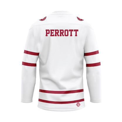 Alabama - NCAA Women's Rowing : Ashley Perrott - White Hockey Jersey