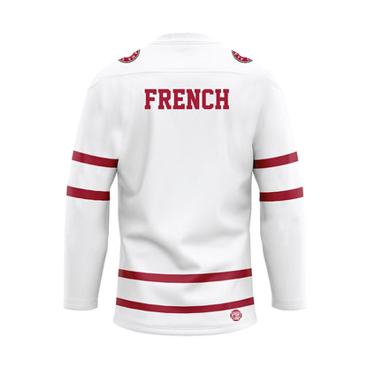 Alabama - NCAA Women's Rowing : Dani French - White Hockey Jersey