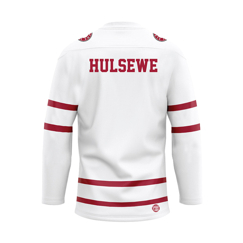 Alabama - NCAA Women's Rowing : Emma Hulsewe - White Hockey Jersey