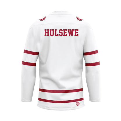 Alabama - NCAA Women's Rowing : Emma Hulsewe - White Hockey Jersey