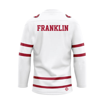 Alabama - NCAA Women's Rowing : Julianna Franklin - White Hockey Jersey