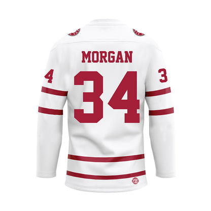 Alabama - Softball Alumni : Charlotte Morgan - White Hockey Jersey