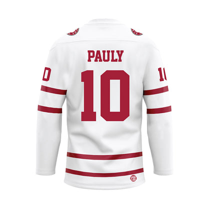 Alabama - Womens Volleyball Alumni : Amy Pauly - White Hockey Jersey