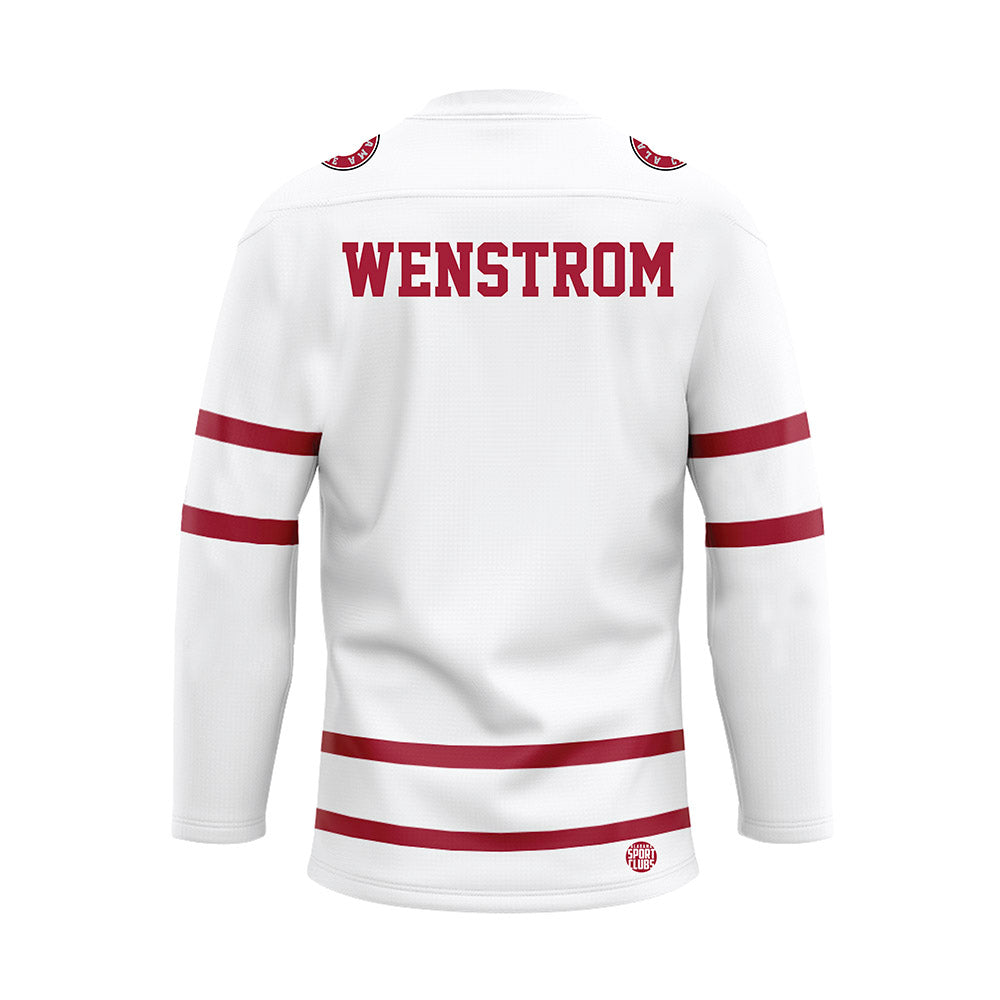 Alabama - NCAA Women's Rowing : Sydney Wenstrom - White Hockey Jersey