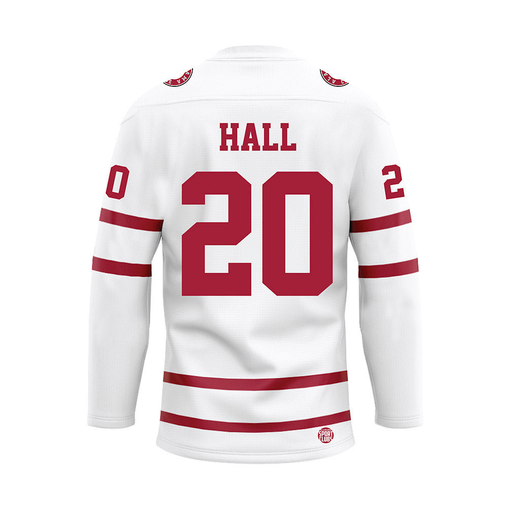 Alabama - NCAA Women's Soccer : Carys Hall - White Hockey Jersey