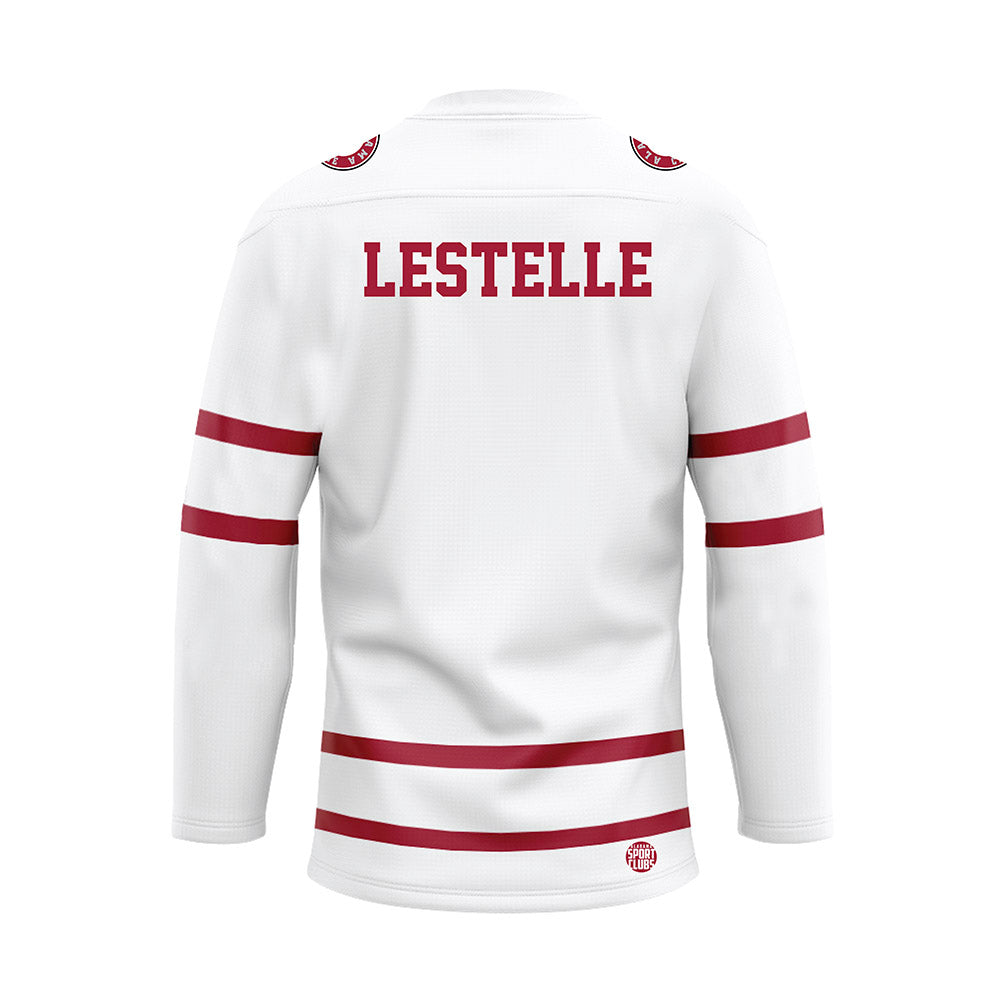 Alabama - NCAA Women's Rowing : Olivia Lestelle - White Hockey Jersey