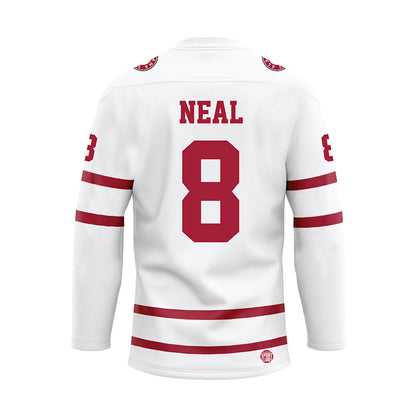 Alabama - Football Alumni : Rick Neal - White Hockey Jersey